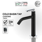 TM2BL - Montova Series Black Basin Cold Tap
