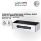 BASA - Removable Straight Shelf - Bathroom Accessories (304 Stainless Steel & ABS)