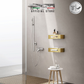 BASA - Removable Straight Shelf - Bathroom Accessories (304 Stainless Steel & ABS)