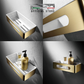 BASA - Removable Straight Shelf - Bathroom Accessories (304 Stainless Steel & ABS)