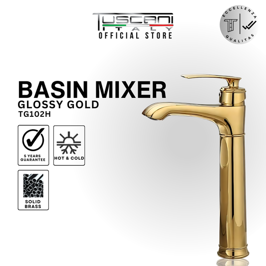 TG102H - Gold Series High Basin Mixer