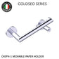 Tuscani C4EPH / C4EPH-1 - Coloseo Series Paper Holder - Bathroom Accessories