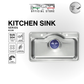 K11 | K22 | K33 - Top & Under Mount Use Kitchen Sink