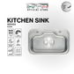 K11 | K22 | K33 - Top & Under Mount Use Kitchen Sink