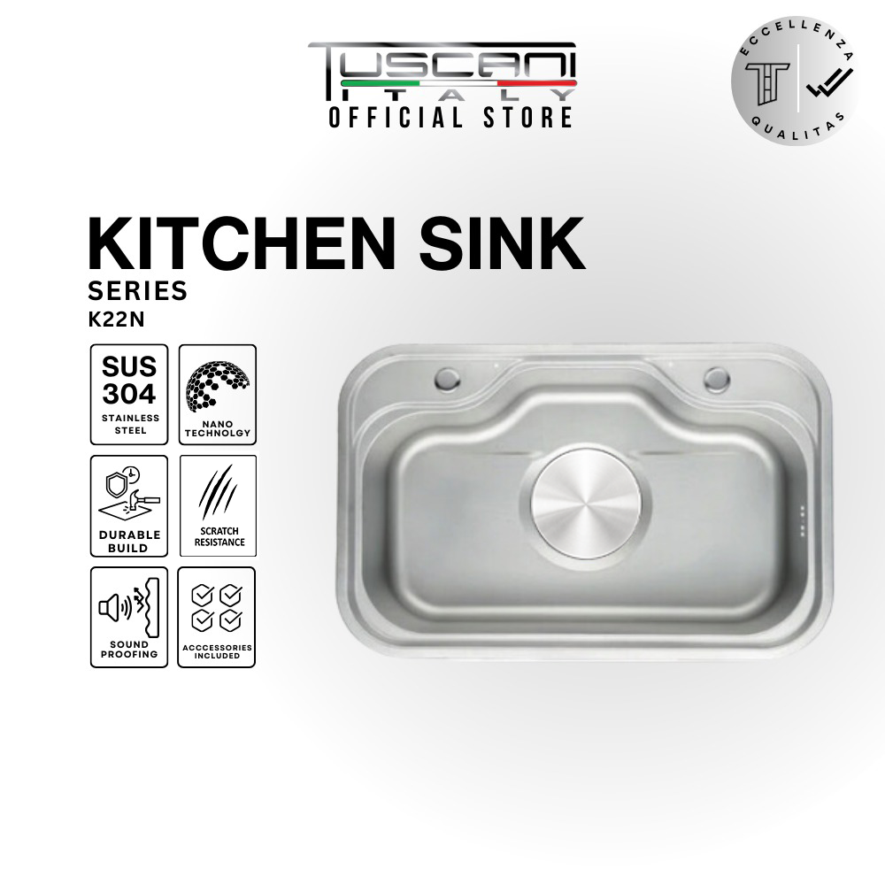 K11 | K22 | K33 - Top & Under Mount Use Kitchen Sink