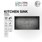 K7248NBH Top & Under-Mount Use Kitchen Sink