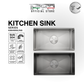 K8648N Top & Under-Mount Use Kitchen Sink