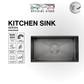 K8648N Top & Under-Mount Use Kitchen Sink