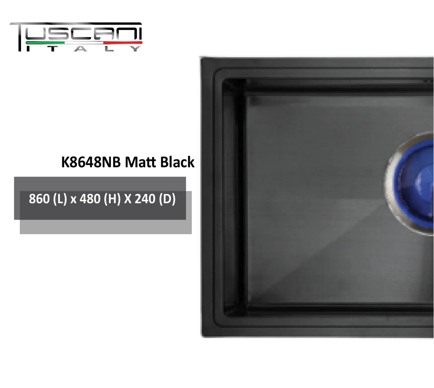 K8648NS Set - Top & Under-Mount Use Kitchen Sink