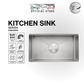 K8648N Top & Under-Mount Use Kitchen Sink