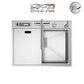 Q6449AS - Top & Under-Mount Use Kitchen Sink