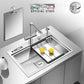 Q6449AS - Top & Under-Mount Use Kitchen Sink