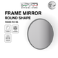 6565-RO - Round Mirror
