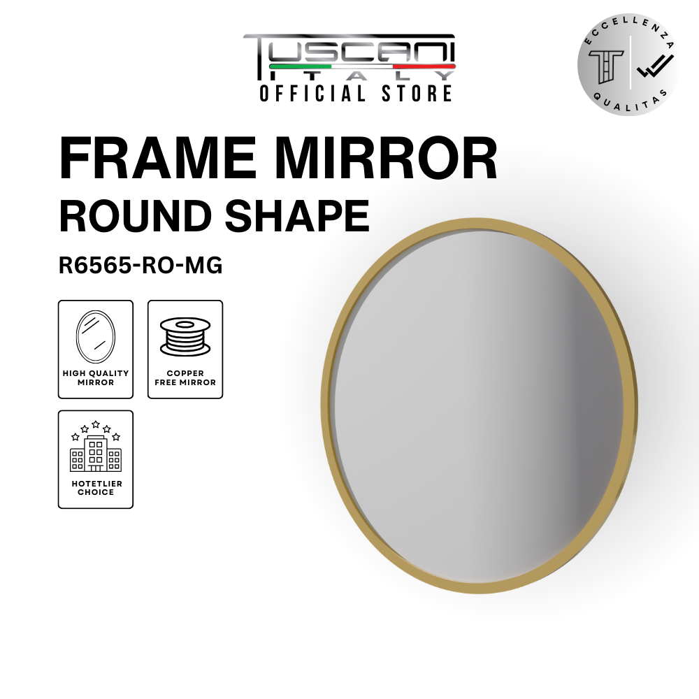 6565-RO - Round Mirror