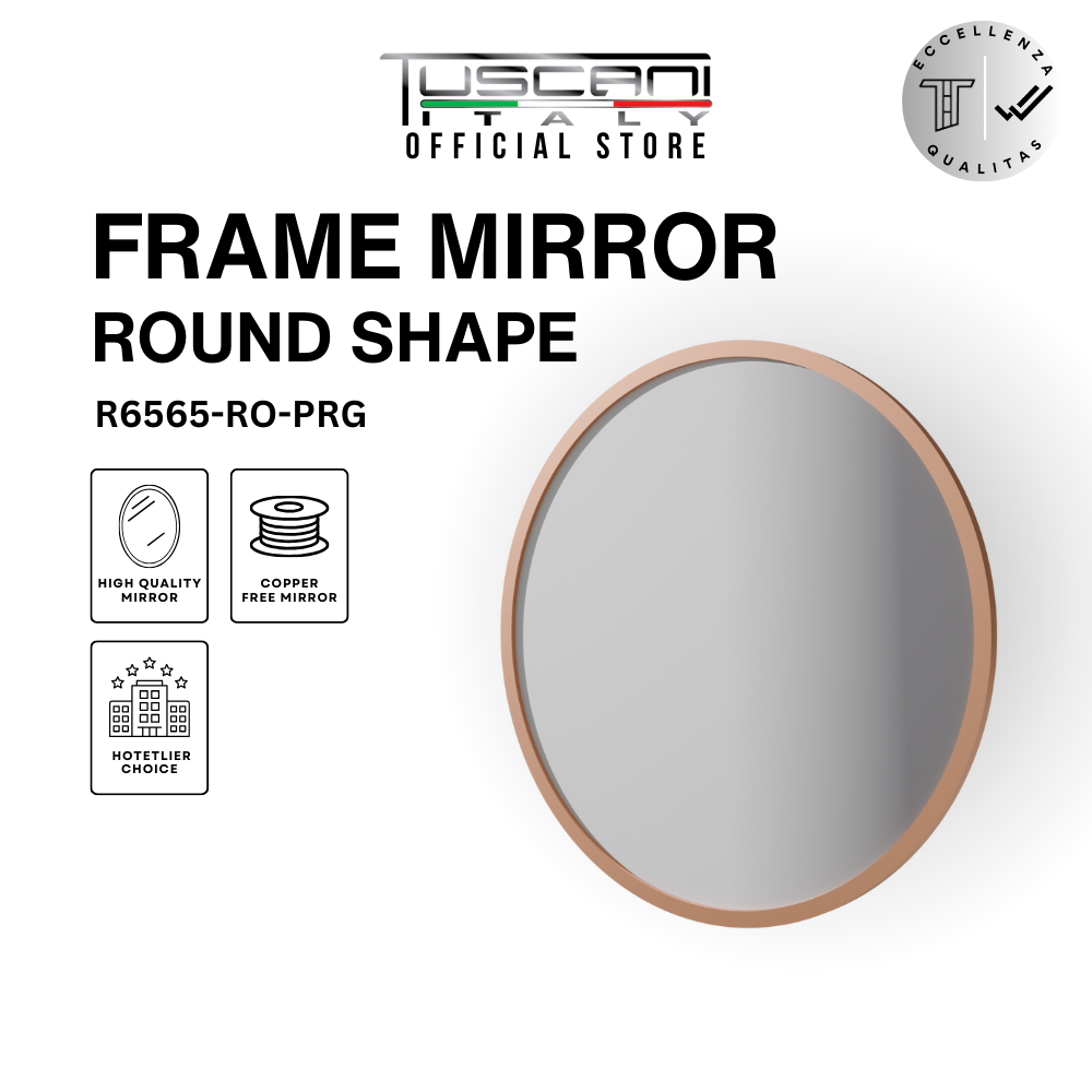 6565-RO - Round Mirror