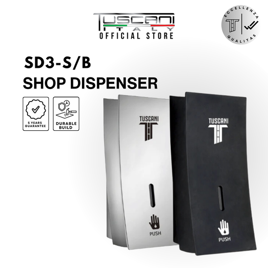 SD3S - Silver Soap Dispenser