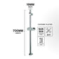 SS11-19 + 1.5m GAT - Shower Bar & Hose