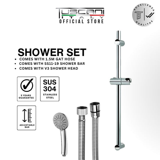 V3 + 1.5m GAT + SS11-19 - Shower Set