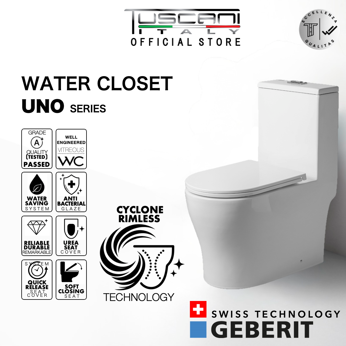 Tuscani Uno Water Closet