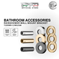 T109WB Rainshower Wall Extender