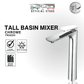 TR102H - Rivana Series High Basin Mixer