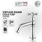 TAT2 - Vintage Series Basin Cold Tap