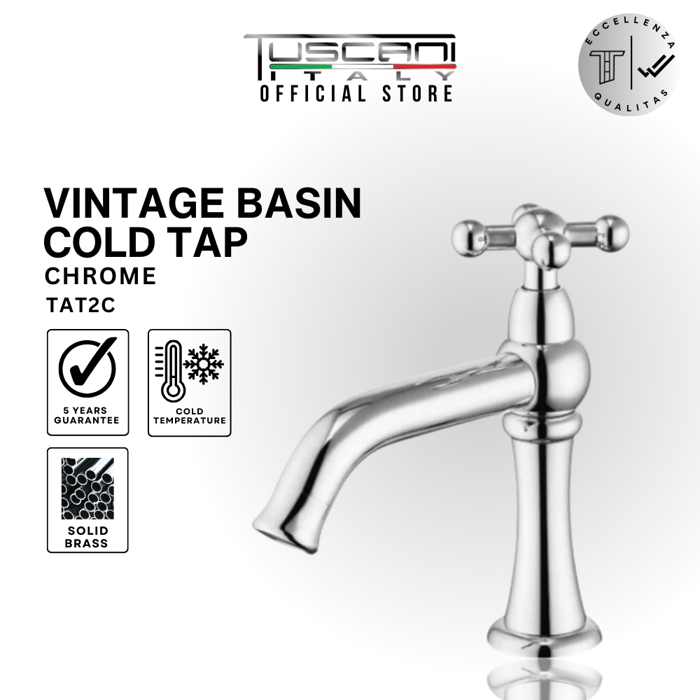 TAT2 - Vintage Series Basin Cold Tap
