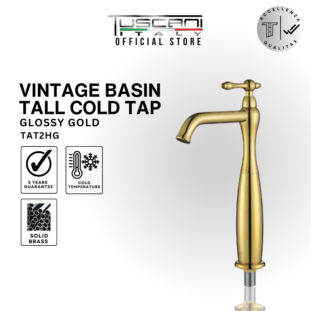 TAT2H - Vintage Series High Basin Cold Tap