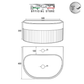 TBD500GR - Gray - Wall Mounted Basin