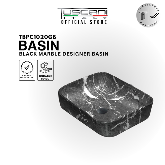 TBPC1020G Marble Design Deck Mounted Basin