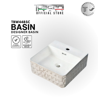 TBW448SC | TBW448GC - Designer Wall / Deck Basin