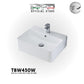 TBW450W - White Wall / Deck Basin