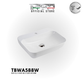 TBWA588W - White - Wall / Deck Basin