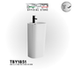 TBY1851 - White Pedestal Basin