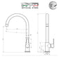 TF11C4 - Kitchen Cold Tap