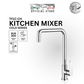 TF1C - Fabiana Series Kitchen Cold Tap