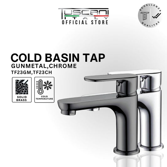 Tuscani TF23C | TF23GM - Fabiana Series - Basin Cold Tap