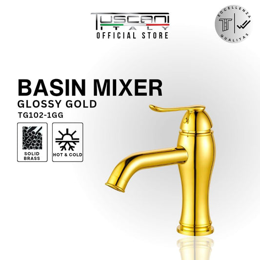TG102-1GG - Gold Series Basin Mixer