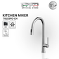 TK103PO - Kitania Series Pull Out Kitchen Mixer