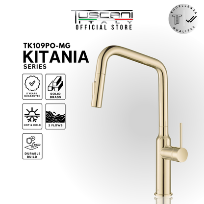 TK109PO - Kitania Series Pull Out Kitchen Mixer