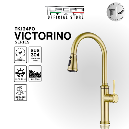 Tuscani TK124PO Mixer Kitchen Tap