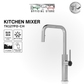 Tuscani TK127PO - Pull Out Kitchen Hot & Cold Mixer