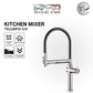 Tuscani TK128PO - Pull Out Kitchen Hot & Cold Mixer