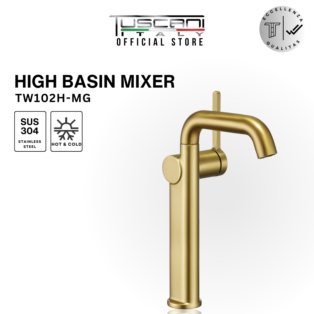 TW102H High Basin Mixer