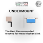 K8648NBH Top & Under-Mount Use Kitchen Sink