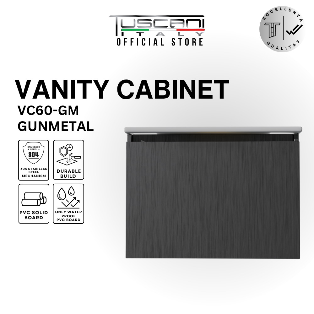 VC60 - 600mm Vanity Cabinet