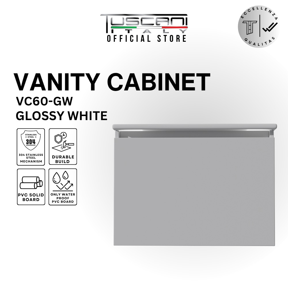 VC60 - 600mm Vanity Cabinet
