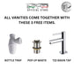VC60 - 600mm Vanity Cabinet