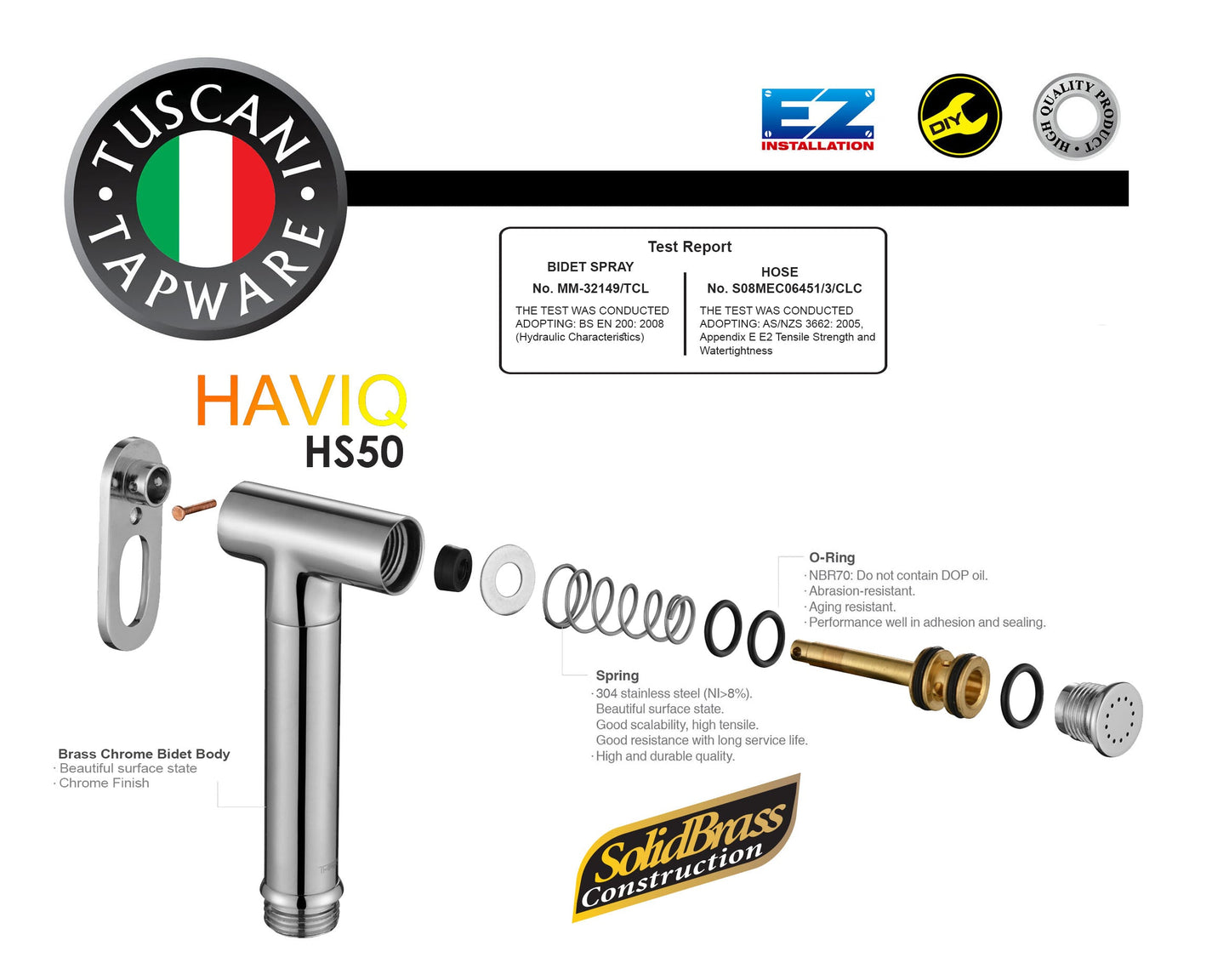 HS50BOT - Haviq Series - Bidet Only