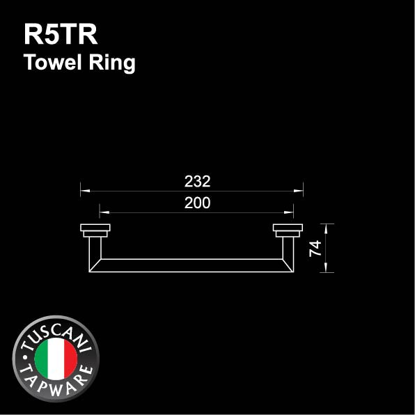 R5TR - RONDANA Series Towel Ring - Bathroom Accessories